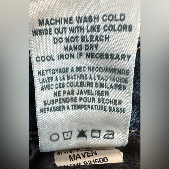 Joe’s Jeans Maven Cropped Cuffed Jeans Medium Washed - Picture 7 of 9